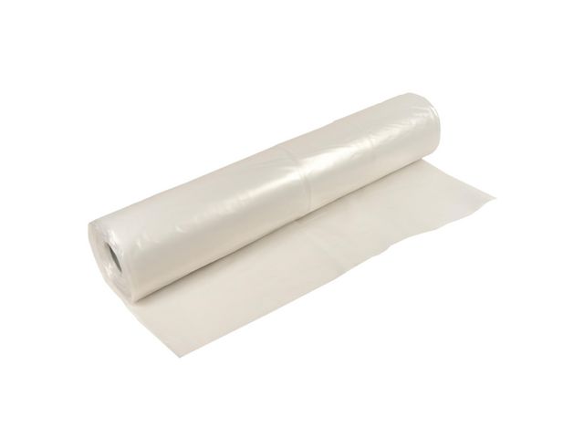 Täckfolie LDPE transp. 100my 4mx50m