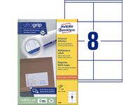 Etikett AVERY UG 105x70mm 1000/fp