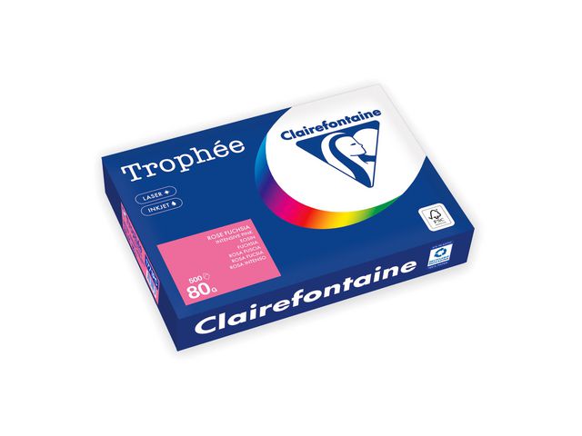Kop.ppr TROPHÉE A4 80g oh cerise 500/fp