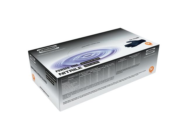 Nitrilhandske 880 svart XL 100/fp
