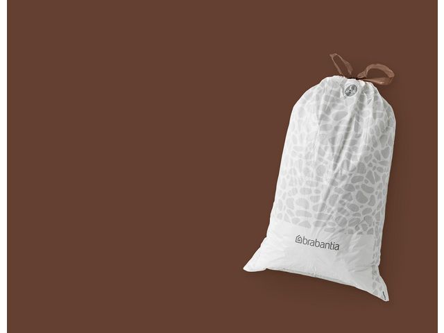 Insatspåse L BRABANTIA 40-45L vit 40/fp