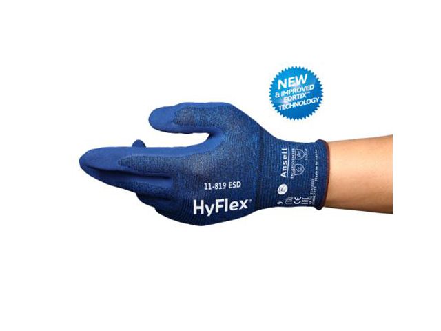 Montagehandske HYFLEX 11-819 ESD 10