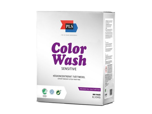Tvättmedel PLS Color Sensitive 8,55kg