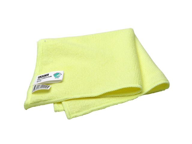 Microfiberduk MAX Eco 32x32cm gul 10/fp