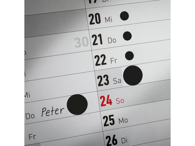 Färgkodningsprick AVERY Ø12mm sva 270/fp