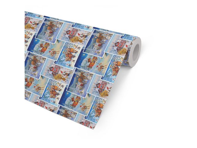Julpapper Tomtebestyr 57cmx154m