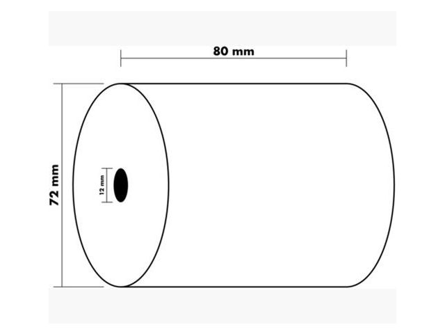 Thermorulle Fenolfri 80x72x12mm 76m