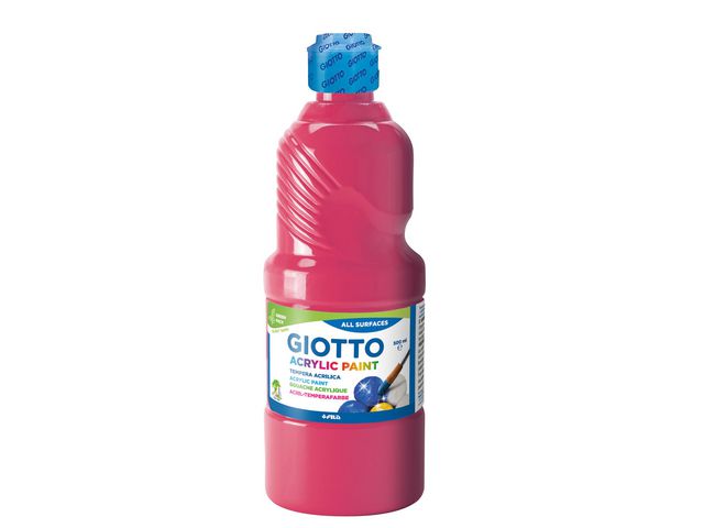 Akrylfärg Giotto 500 ml rosa