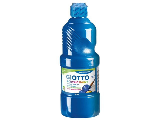 Akrylfärg Giotto 500 ml blå