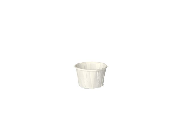 Dressingbägare 35ml vit 250/fp