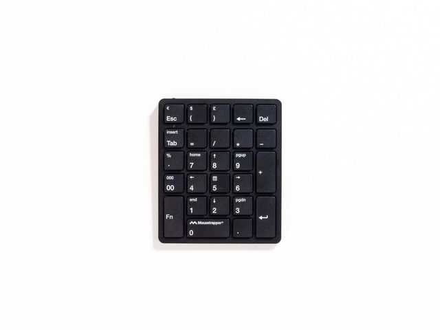 Tangentbord numeriskt Mousetrapper