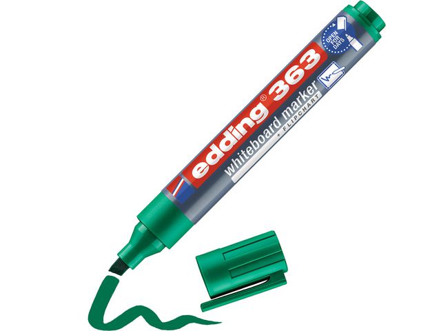Whiteboardpenna EDDING 363 grön