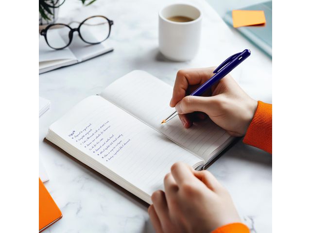 Kulpenna BIC Clic M10 1,0 röd