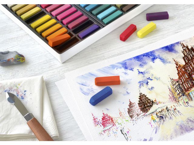 Torrastellkrita Soft FABER CASTELL 72/fp