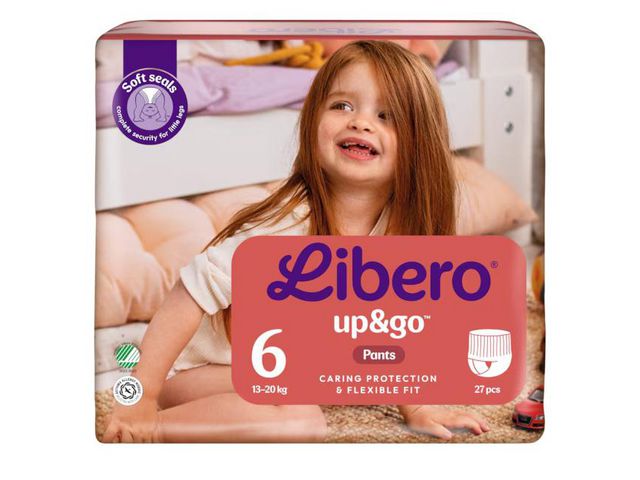 Blöja LIBERO Up&Go 6 S2 13-20kg 27/fp