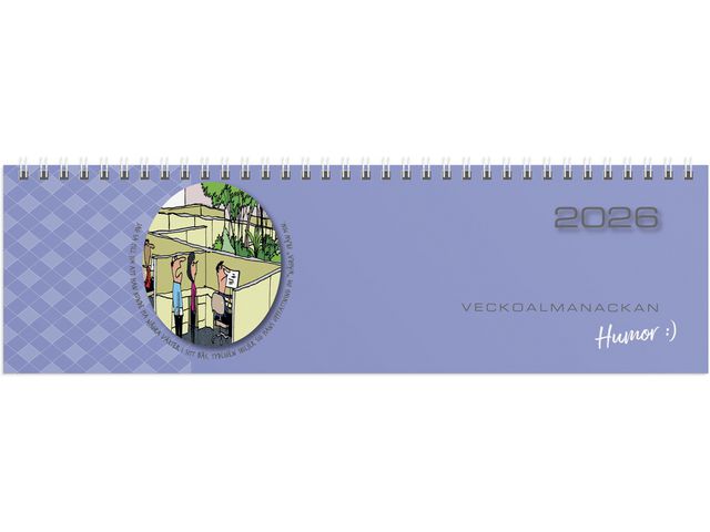 Veckoalmanackan Humor 2026