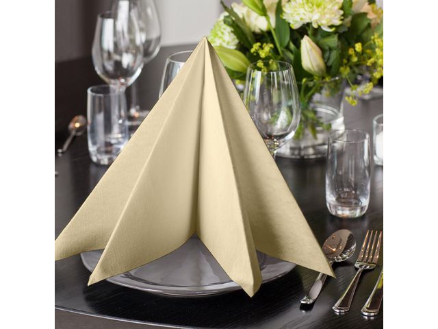 Servett TORK LinStyle Middag creme 50/fp