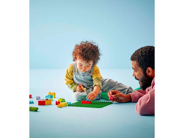 Byggplatta DUPLO-LEGO grön