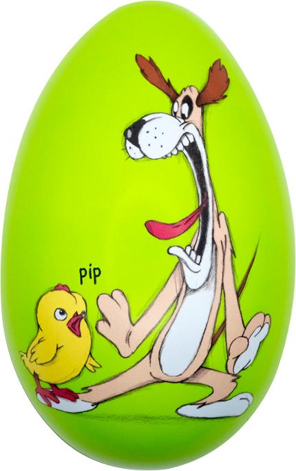 Påskägg LASSE ÅBERG osort. motiv 238g