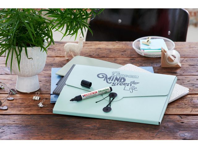 Märkpenna EDDING Ecoline 21 grön