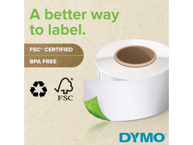 Etikett DYMO LW 89x36mm 520/fp