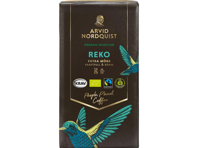 Kaffe ARVID.N Reko Mörkrost 450g