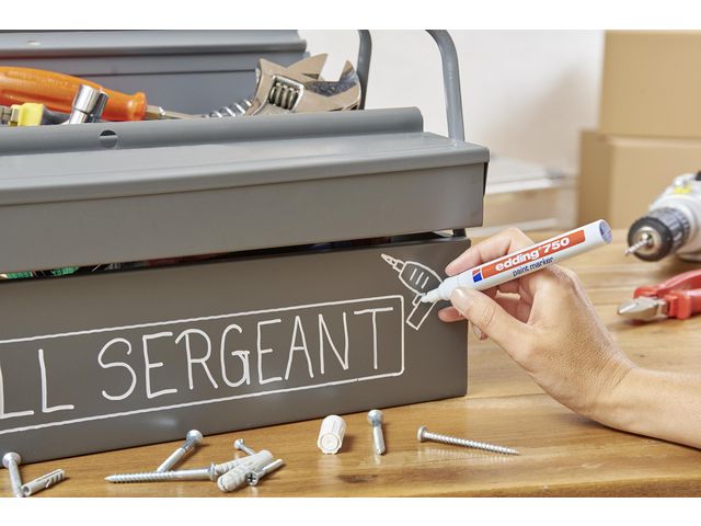 Märkpenna EDDING 750 gul